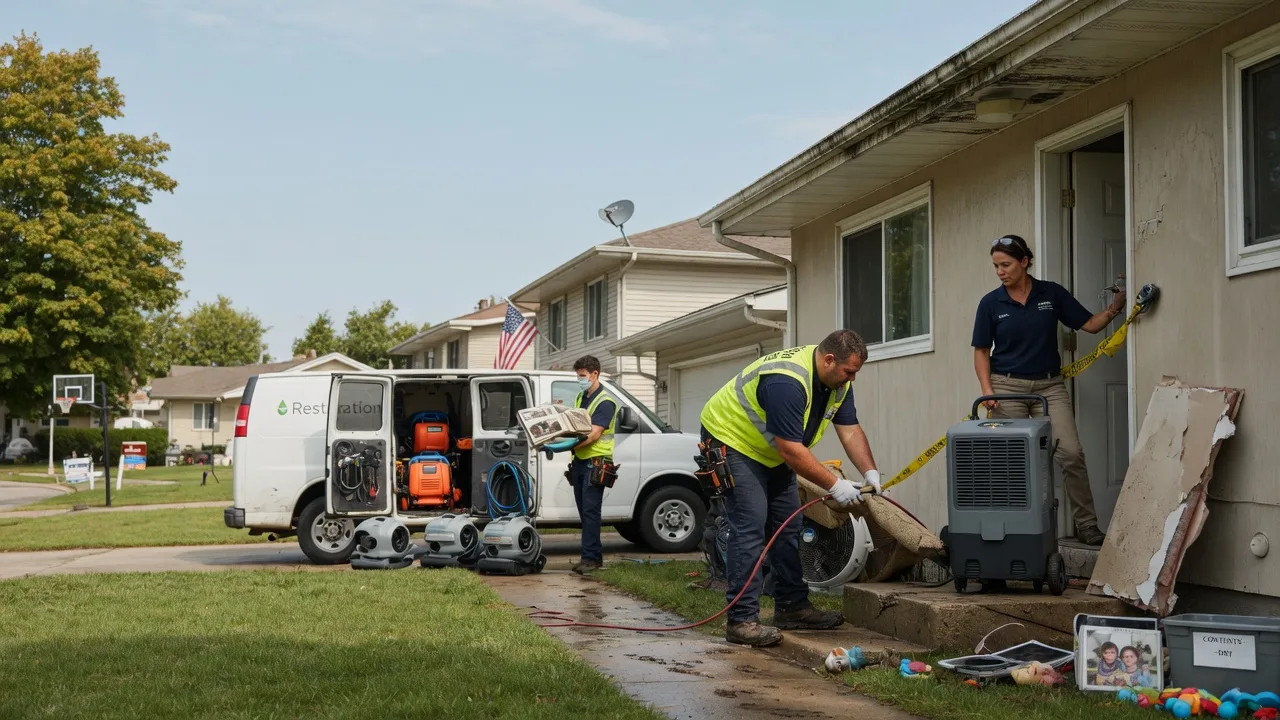 Water Damage Restoration in Carbondale, KS near me